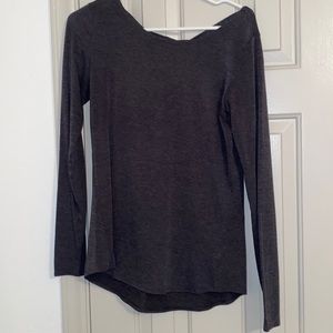 Athleta gray long sleeve